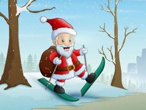 Seasonal Scene Assembly Puzzle