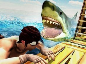 Raft Shark Hunting Adventure Game