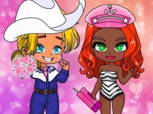 Blonde Chibi Fashion Show Game