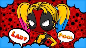 Lady Pool: Superhero Dress Up Game