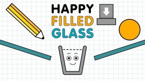 Happy Filled Glass Puzzle Game