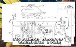 Fantasy Animal Coloring Pages