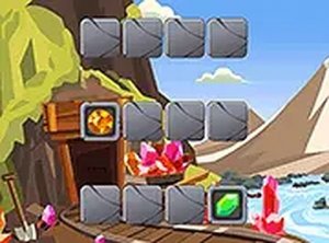 Rivers Diamonds Memory Puzzle Game