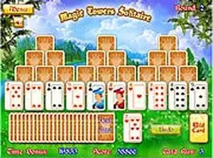 Magic Towers Solitaire Online Game