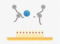 Cut Bowling Online Puzzle Game - Physics Puzzle Game