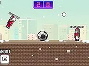Snowy Roof Showdown