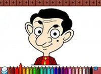 Mr Bean Coloring Book Online Game Coloring Game