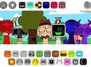 Sprunki: Adventures in Melodia Music Game