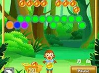 Monkey Bubbles Online Puzzle Game