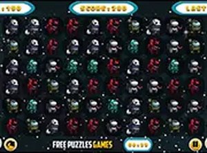 Among Us Match 3 Puzzle Game