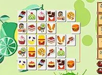Delicious Food Mahjong Connect Online Puzzle Game