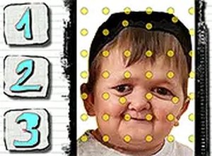 Funny Hasbulla Face Puzzle Game
