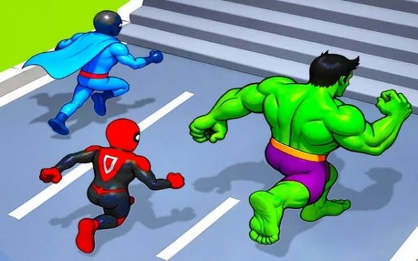 Hero Transform Race Online Arcade Game